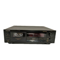 Pioneer CT-737 Bedienungsanleitung