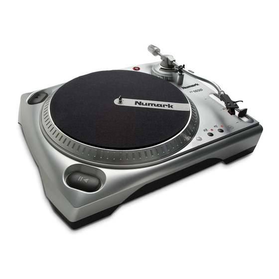 Numark TT-1650 Handbücher