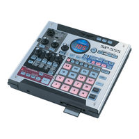 Roland SP-555 Schnellstart