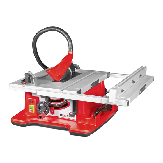 HOLZMANN-MASCHINEN TK255 Betriebsanleitung