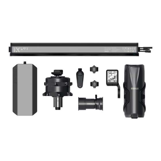 MAHLE X20 System Bedienungsanleitung