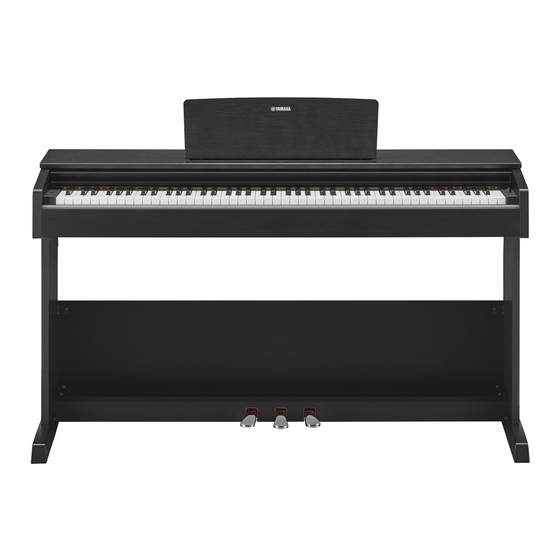 Yamaha ARIUS YDP-103 Bedienungsanleitung