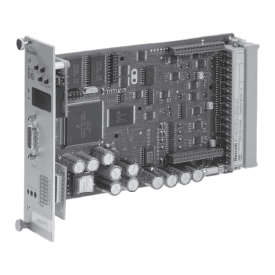 Bosch Rexroth VT-HACD-DPC Funktionsbeschreibung