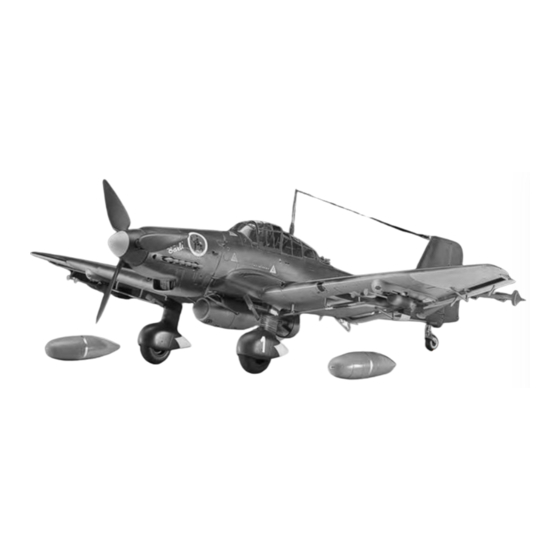 REVELL Junkers Ju 87D Stuka Bedienungsanleitung