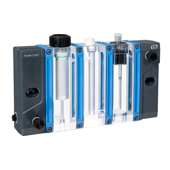 Endress+Hauser Flowfit CYA27 Betriebsanleitung