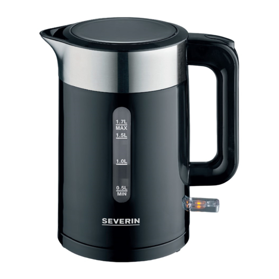 SEVERIN WK 9265 Gebrauchsanweisung