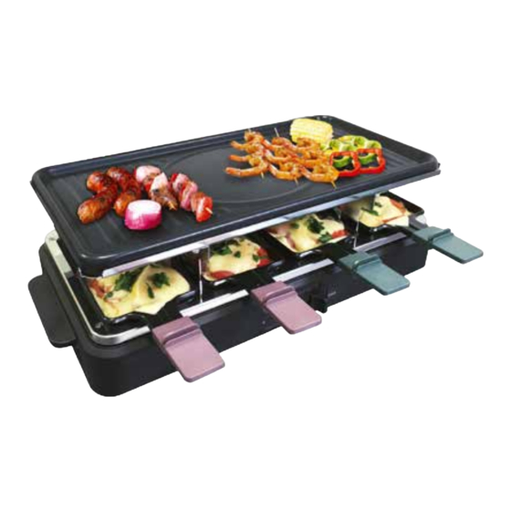 Kitchenware RACLETTE GRILL RC1CH 92763 Bedienungsanleitung