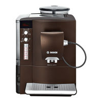 Bosch TES50658DE VeroCafe LattePro Kaffeevollautomat Dunkles Espressobraun Dark Espresso Gebrauchsanleitung