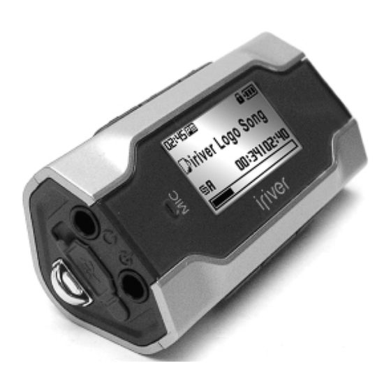 IRiver t30 Benutzerhandbuch