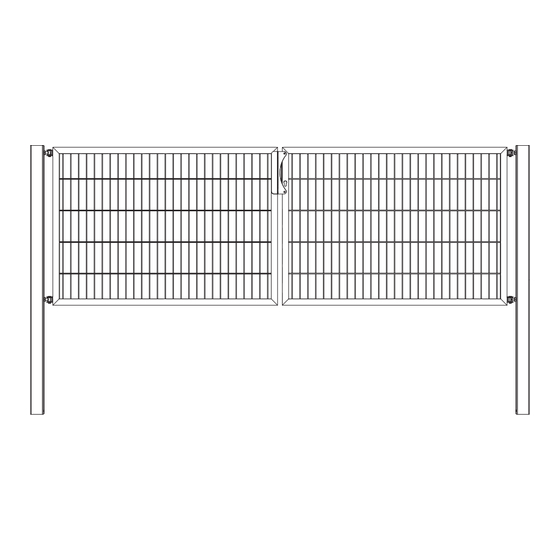 ZAUN24 OPTIMA E Montageanleitung