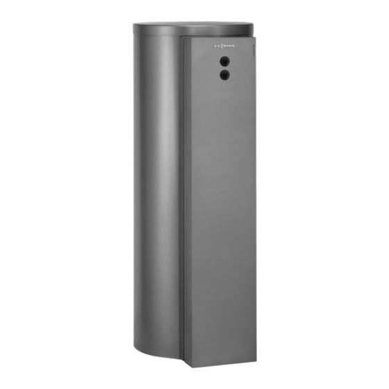 Viessmann Vitocell 100-U CVUA Serviceanleitung Für Die Fachkraft