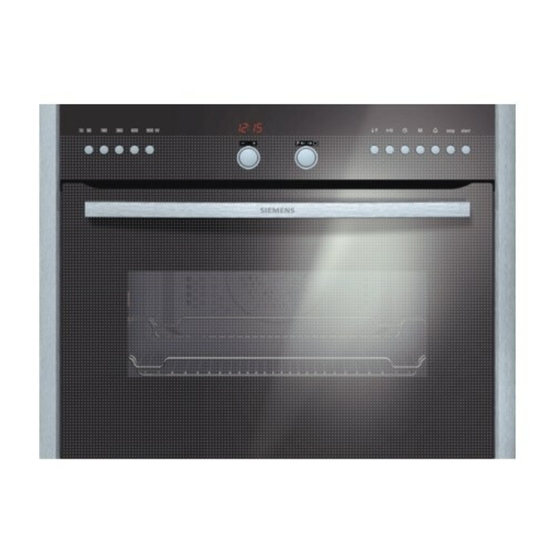 Siemens HB86K581 Gebrauchsanleitung