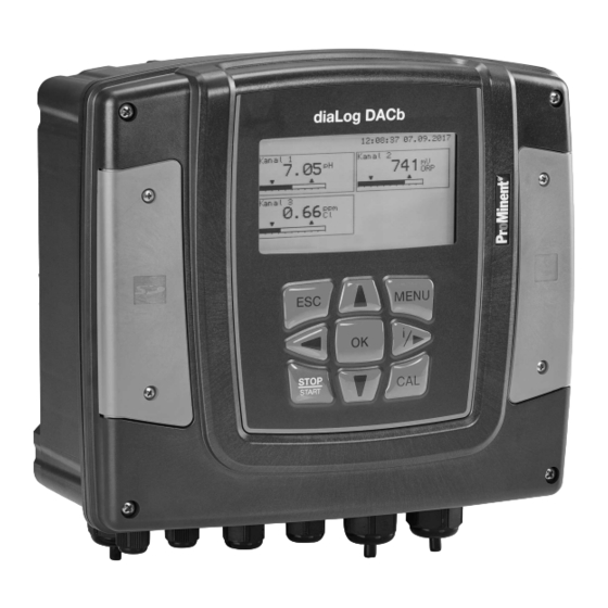 ProMinent DULCOMETER diaLog DACb Softwarehandbuch