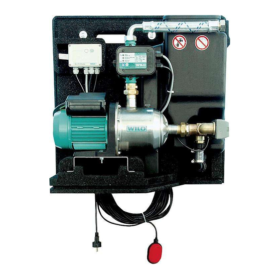 Wilo Rain System AF Basic Einbauanleitung Und Betriebsanleitung