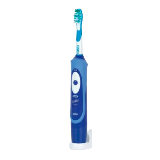 Braun Oral-B Vitality Sonic S 12513 Gebrauchsanweisung