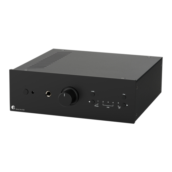 Pro-Ject Audio Systems MaiA DS2 Bedienungsanleitung