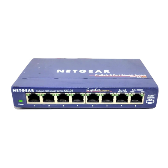 NETGEAR GS108v3 Handbücher