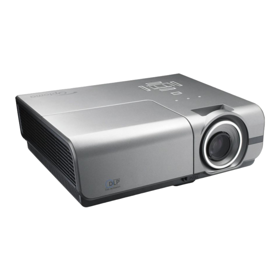 Optoma EH2060 Schnellstartkarte