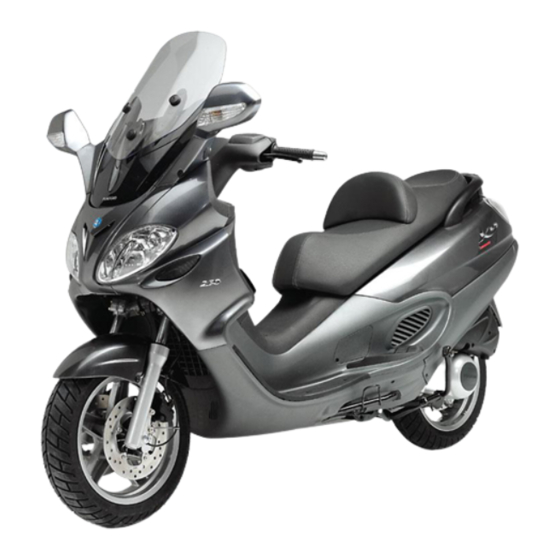 PIAGGIO X9 Evolution 500 Bedienungsanleitung