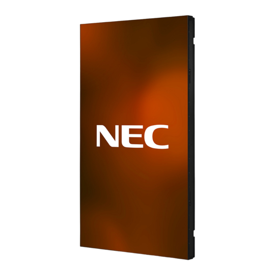 NEC MultiSync UX552 Bedienungsanleitung