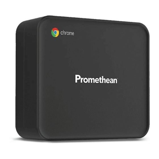promethean chromebox Schnellinstallationsanleitung