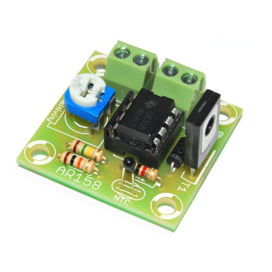 ARLI Electronics AR158M Kurzanleitung