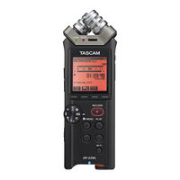 Tascam DR-22WL Bedienungsanleitung