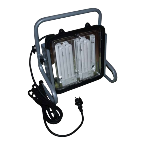 brennenstuhl Power Jet-Light 2 x 36 W IP 54 Bedienungsanleitung