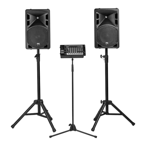 IMG STAGELINE PMX-500SET Bedienungsanleitung