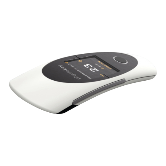 Keytec physiokey Bedienungs- Und Gebrauchsanleitung
