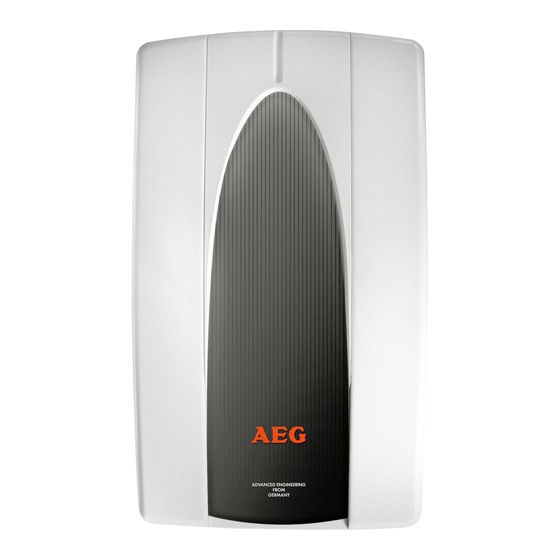 AEG MP 8 Gebrauchs- Und Montageanweisung