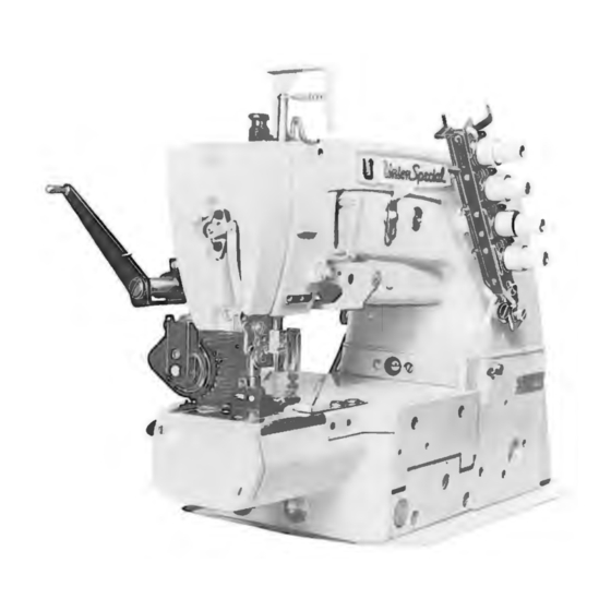 Union Special 34700 G Handbuch