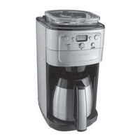 Cuisinart DGB900BCE Hinweise