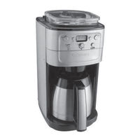 Cuisinart DGB900BCE Gebrauchsanweisung