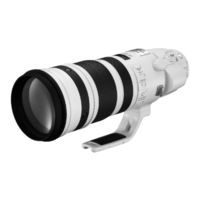 Canon EF 200-400mm f4L IS USM Extender 1.4x Bedienungsanleitung