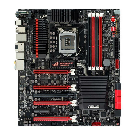 Asus Maximus V Extreme Handbuch