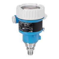 Endress+Hauser Cerabar PMP51B Betriebsanleitung