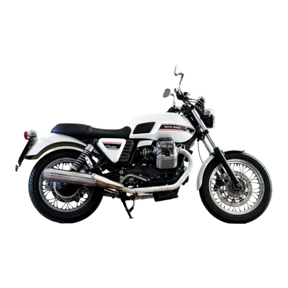 MOTO GUZZI V7 Classic Bedienungsanleitung