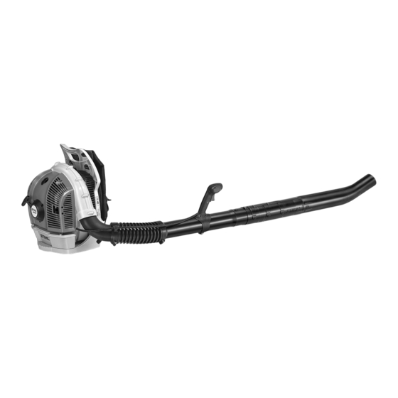 Stihl BR 500 Gebrauchsanleitung