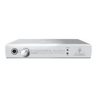 Behringer F-CONTROL AUDIO FCA202 Bedienungsanleitung