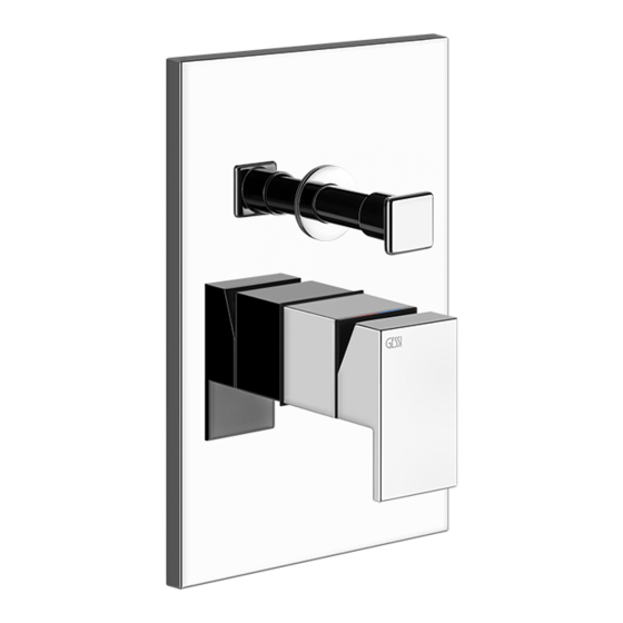 Gessi RETTANGOLO 44604 Montageanleitung