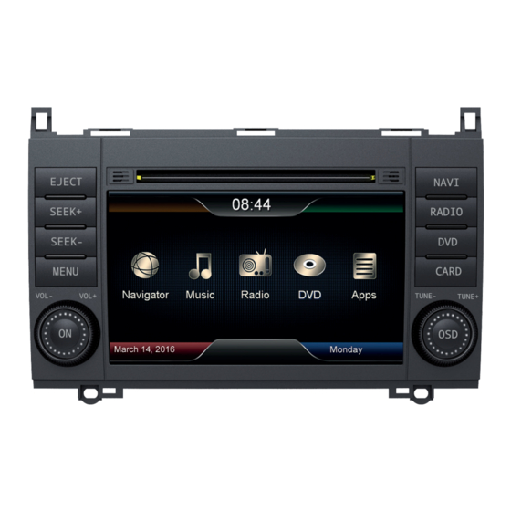 ESX VISION NAVICEIVER VN710 MB-A2 Benutzerhandbuch