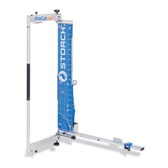 Storch ProCut multi Bedienungsanleitung