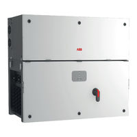 ABB PVS-100-TL Installations-Kurzanleitung
