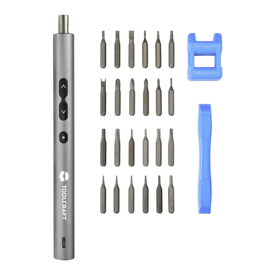 TOOLCRAFT 2372096 Bedienungsanleitung