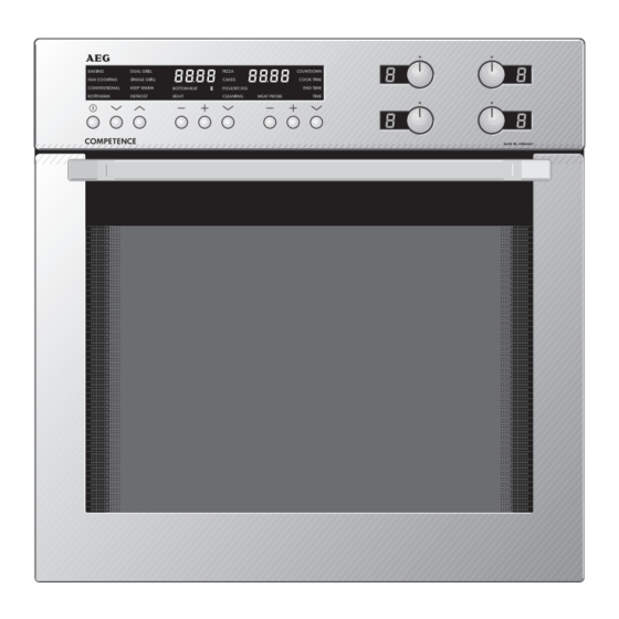 AEG COMPETENCE E8140-1 Gebrauchsanweisung