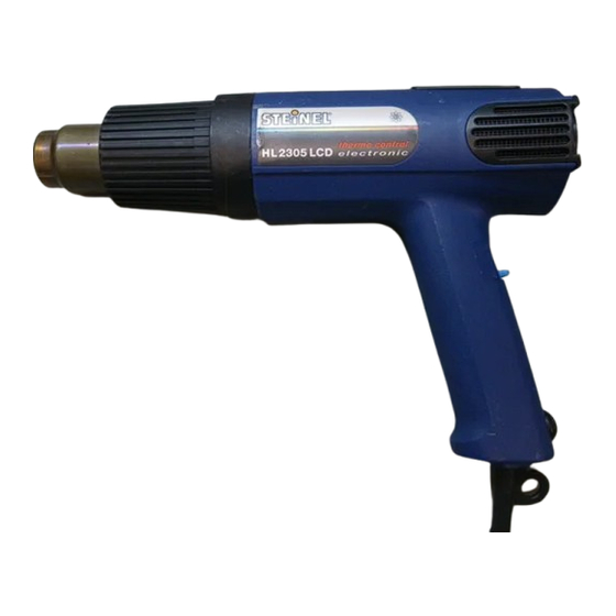 STEINEL HL 1605 S Bedienungsanleitung