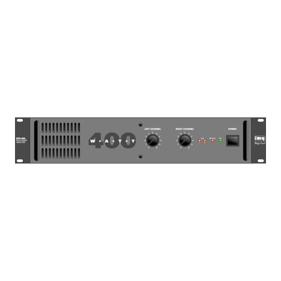 IMG STAGELINE STA-150 Bedienungsanleitung