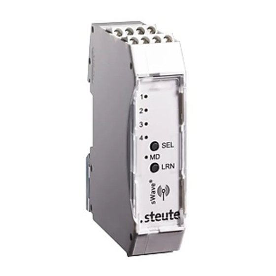 steute RF Rx SW868 Montage- Und Anschlussanleitung