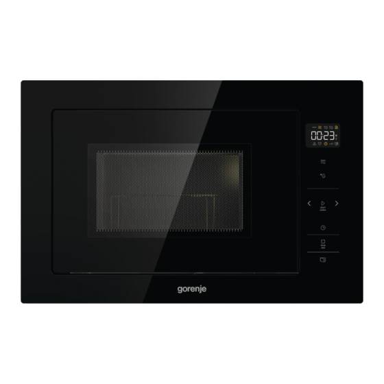 Gorenje BM251SG2BG Bedienungsanleitung